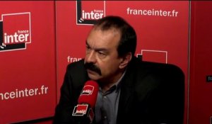 Philippe Martinez : "Le gouvernement a pris parti pour la direction d'Air France"