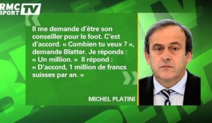 Fifa - Platini donne sa version des faits