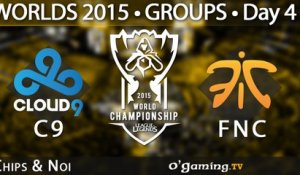 Cloud9 vs Fnatic - World Championship 2015 - Phase de groupes - 04/10/15 Game 4
