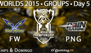 Flash Wolves vs Counter Logic Gaming - World Championship 2015 - Phase de groupes - 08/10/15 Game 4