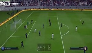FIFA 16 – PSG-Real Madrid : Cavani vendange une grosse occasion