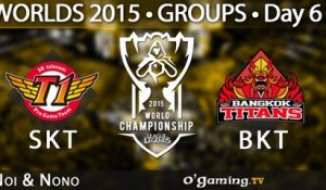 SKT T1 vs Bangkok Titans - World Championship 2015 - Phase de groupes - 09/10/15 Game 6