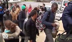 Paris : plus de 1 300 migrants évacués par la police
