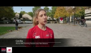 RMC Running Sessions Interview de Cécilia