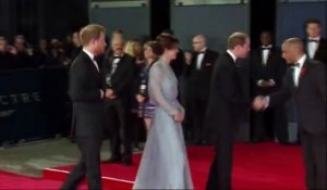 William et Kate à l'avant-première du nouveau James Bond