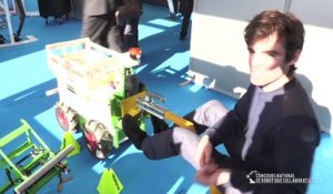 Oz, le robot autonome d'assistance pour les maraichers