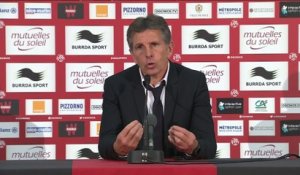 Foot - L1 - OGCN : Puel «Un match très compliqué...»