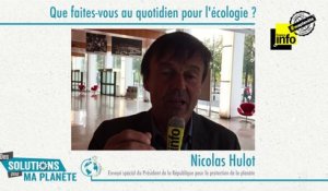 La solution de Nicolas Hulot pour #maplanète