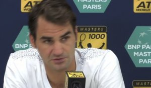 Tennis - ATP - Paris : Federer «Ma préparation est rarement idéale pour Bercy»