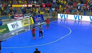But de Falcao en Futsal - Brésil VS Zambie