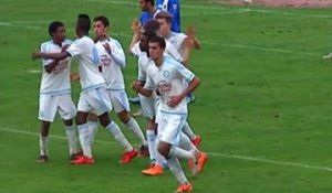 U17 National - Béziers 1-1 OM : le but de Raouf Mroivili (45e)