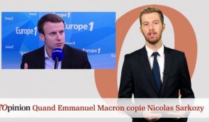 Quand Emmanuel Macron copie Nicolas Sarkozy