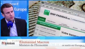 Emmanuel Macron  / Pierre de Saintignon