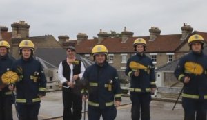 Des pompiers de Cambridge reprennent Mary Poppins pour avertir du danger des cheminées