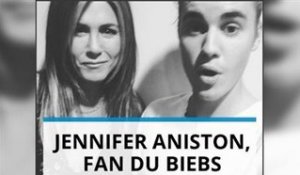 Le selfie improbable de Jen Aniston et Justin Bieber