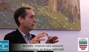 BEZIERS - 2015 - FUSION DES AGGLOS - LA PROPOSITION DE ROBERT MENARD