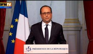 Hollande: "C'est une horreur"