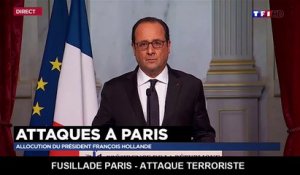 Attaques de Paris : le discours de François Hollande