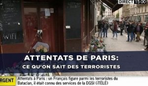 Attentats à Paris: Ce qu'on sait des terroristes
