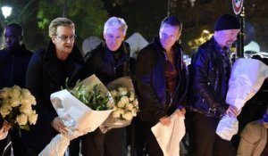 Attentats à Paris, le groupe U2 se recueille près du Bataclan