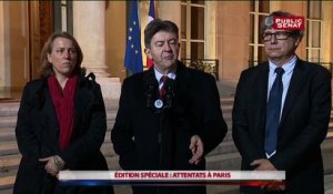 Jean-Luc Mélenchon est « très sceptique sur le prolongement de l’état d’urgence »