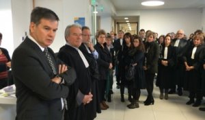 Attentats de Paris : une minute de silence au tribunal de Lorient