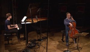 L'Andante de la Sonate en Sol Majeur BWV 1027 de Bach par Henri Demarquette et Thomas Enhco | Le live de la matinale