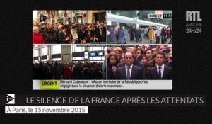ZAPPEUR - Attentats à Paris : l'hommage silencieux de la France entière