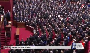 La Marseillaise entonnée au Congrès à Versailles