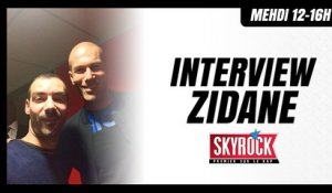 Mehdi interview Zinedine Zidane en conférence de presse [Skyrock]