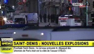 Intervention du RAID à Saint-Denis : des explosions entendues