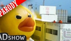 Rubberduckzilla: Japanese chicks' saviour