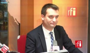 Florian Philippot (FN): « La coalition contre Daech devrait inclure l’Etat syrien »