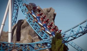 La nacelle rotative du Roller Coaster Blue Fire en Allemagne