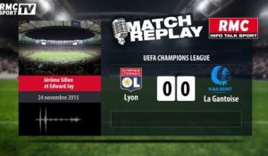 OL- La Gantoise (1-2) : le Goal-Replay avec le son RMC Sport