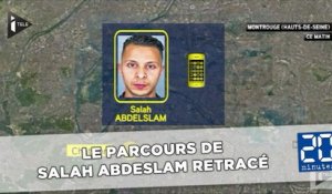 Attentats à Paris: Le parcours de Salah Abdeslam retracé