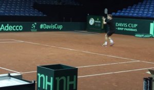 Atp Bnppm David Goffin Je Ne Connais Pas L Etat De Forme Actuel D Andy Murray Video