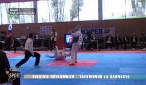 Visages du sport : Virginie Coulombier taekwondo
