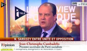 Jean-Christophe Cambadélis : « L’union nationale n’est pas un piège politique »