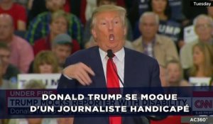 Donald Trump se moque d'un journaliste handicapé