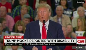 Donald Trump se moque d'un reporter handicapé du New York Times