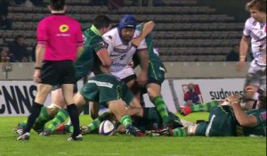 TOP 14 - Bordeaux-Bègles – Pau : 46-10 - ESSAI  Nans DUCUING (UBB) - Saison 2015/2016