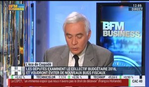 Patrick Coquidé : Les députés réexaminent le collectif budgétaire 2016 pour éviter un nouveau bug fiscal – 30/11