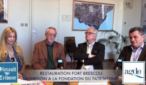 AGDE - 2015 - FORT BRESCOU sauvé des eaux  ou la défiscalisation au secours du Patrimoine