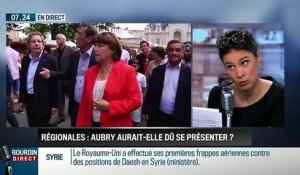 Apolline de Malherbe: Martine Aubry aurait-elle dû se présenter aux régionales ? - 03/12