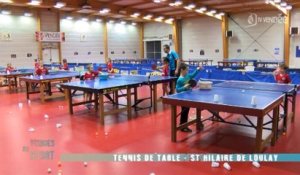 Visages du sport : Tennis de table, St Hilaire de Loulay