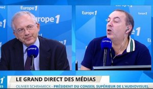 Schrameck : "Rien de choquant à ce qu'il y ait une chaîne d'information publique"