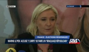 Marine Le Pen  : "Les électeurs ont rejetté un système à bout de souffle"