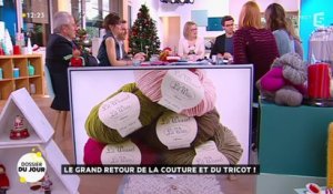 Dossier du Jour : Le grand retour de la couture et du tricot !
