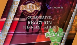 Réaction de Charles Kahudi - J08 - Orléans reçoit l'ASVEL